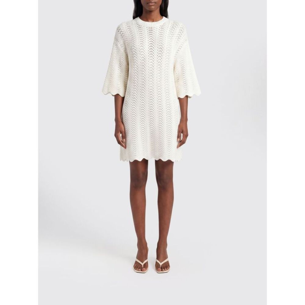 Loulou De Saison Dress Woman Ivory